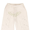 White Logo Jogger Sweatpants