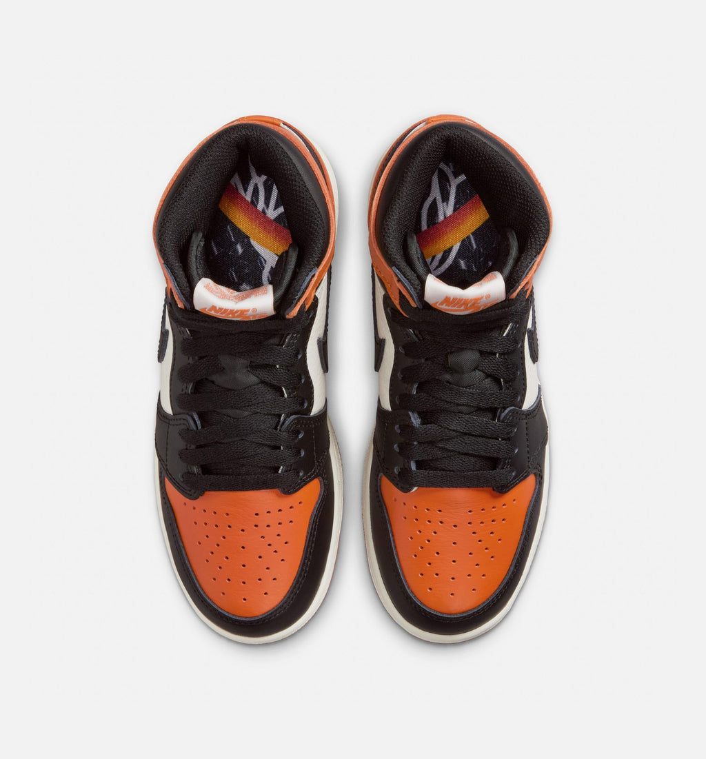 Air Jordan 1 Retro High OG Shattered Backboard Grade School Lifestyle Shoe