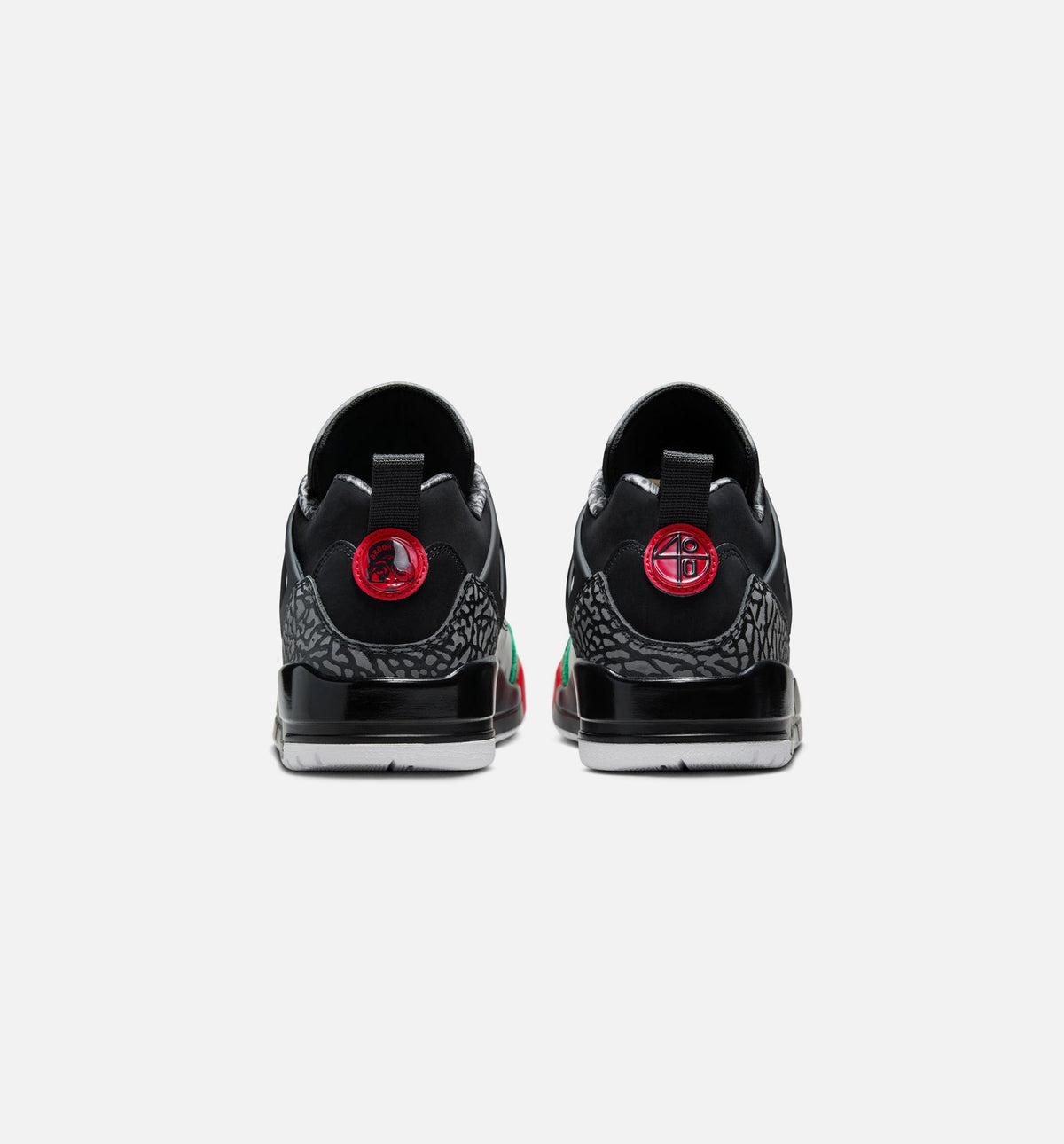 Jordan Spizike Low – Men's Lifestyle Shoe | Black/Classic Green/White/Varsity Red