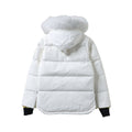 Moose Knuckles Original 3Q Parka Down Jacket White with Fur